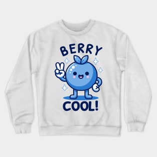 Berry Cool - Peaceful Blueberry Crewneck Sweatshirt